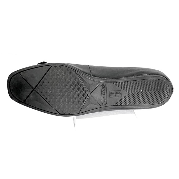 🏝 NWT Aeropostale Mint Jule Black Ballet Flat Womens Size 7 - Picture 10 of 13